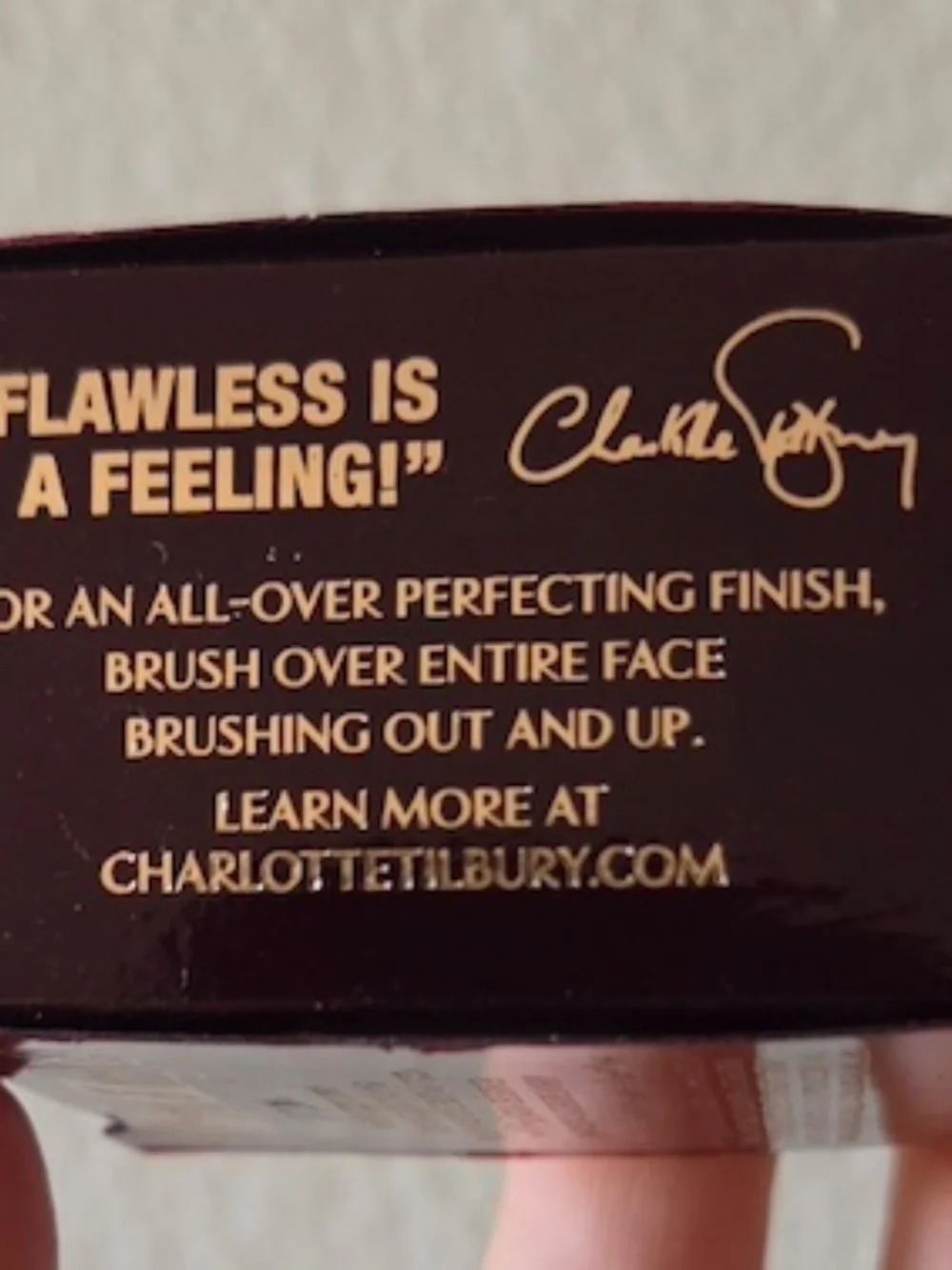 Charlotte Tilbury Airbrush Flawless Finish Setting Powder: 2 Medium (travel size